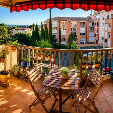 Appartement Le Ciel Bleu - Vue Mer, Toute A Pied Et Commerce