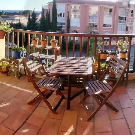 Le Ciel Bleu - Vue Mer, Toute A Pied Et Commerce Lägenhet