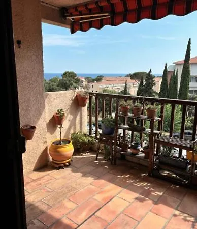 Le Ciel Bleu - Vue Mer, Toute A Pied Et Commerce Fréjus